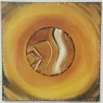 Artista: Beth MedeirosTela: A Cor do Barro 05Data: 2019Técnica: Tinta de Barr…