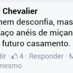 Vc pode fugir dos meus beijos mas n das minhas miçangasVc pode fugir dos meus b…