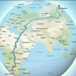 O caminho mais longo do mundo com possibilidade de percorrer a pé inicia  na Cid…