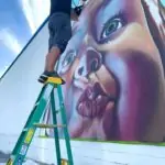 What an amazing day!@juliemariehunter and I just got done painting this mural f…
