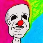 “Hollow Bust of a Rustic Fool”Paint pen/oil pastel sketch on artist paper.#a… “Hollow Bust of a Rustic Fool”Paint pen/oil pastel sketch on artist paper.#a…