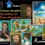 Visitez le nouveau site galerie en ligne. Bienvenue ! (lien URL dans profil)Vis…