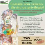 LIVE: Comida sem Veneno: Privilégio ou Direito? Soberania Alimentar nas Favelas …