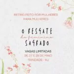 O resgate do Sagrado Feminino, do dia 26 a 28 de maio em Trindade – Paraty! Um …