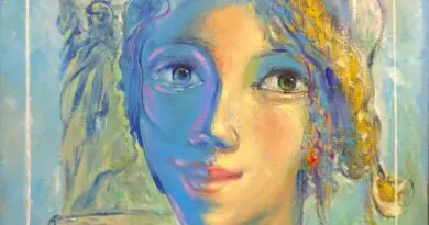 Selfies-portraits, (Selfies-retratos), 2023, Huile sur toile, 46×33 cm (18×13 in…