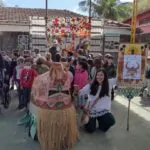 Arte e Cultura juntos! A construção do Boi Barruá veio para desenvolver no per…