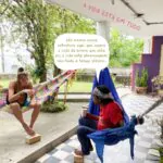“A vida é selvagem e está em tudo, ela não se separa de nada, ela está em tudo. …