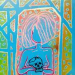 “Buena.”A very personal piece for me. I don’t usually paint over other work th…