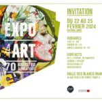 J’ai le plaisir de vous informer que j’expose au Salon EXPO4ART du 22 au 25 févr…