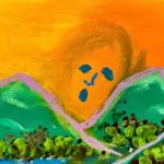 “North Country.”Daydreams fall like snow.9×3 canvas #art #arte #instart #a…