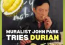 Would you try this controversial and stinky fruit? LA Muralist @johnparkart ‘s…