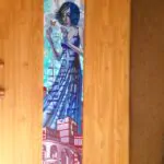 “Supernatural Aid” 12″x60″ mixed media on wood #johnparkart #painting #herosjour…