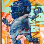 #johnparkart #commission #birthday #surprise #gorillas #urbanart…