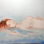 Peaceful place. 2021. Watercolor painting on paper.À VENDA! R$60,00… Peaceful place. 2021. Watercolor painting on paper.À VENDA! R$60,00…