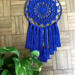 Mandala Baby azul royal As mandalas babys tem 35cm para levar positividade par…