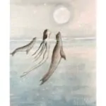Happy Sunday!Watercolor on 100% cotton paper. Available in my Etsy shop. Link …