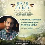 OLÉOS CANÁBICOS!✷ Victor Leão biólogo e Aromaterapêuta estará no #AYAMUSICAMED…