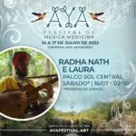 @radha_music_oficial  com seus cantos de rezo e de força para elevar a vibração …