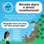“Ninguém vai morar numa área de risco porque quer ou porque é burro. As pessoas …