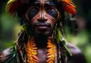 Tribesman of Papua New Guinea #digitalart #art #ai #aiart #papua #huliwigmen #pn…