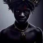 Ebony King #digitalart #art #ai #aiart #african #africa #black #king #midjourney…