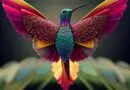 Hummingbird bling #digitalart #art #ai #aiart #hummingbird #midjourney…