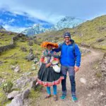 Momento incrível, contato com povo Quéchua rumo a trilha das 7 Lagunas do Auseng…