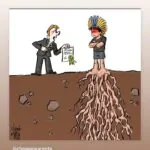 A imagem diz tudo.A ganância e a estupidez é enorme.” A gente só existe porqu…