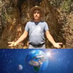 “Andando no limite /do planeta azul, fuiMeus medos e defeitos /passeavam por …