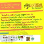 É amanhã! Domingo! Estarei no Festival de culturas do Cambury fazendo alguns son…