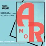 Quadro A(r)Mor, da série “Amor me Lambe Lambe”.Com moldura preta e vidro.27×42…